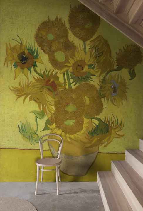 Kunstneriske solsikker