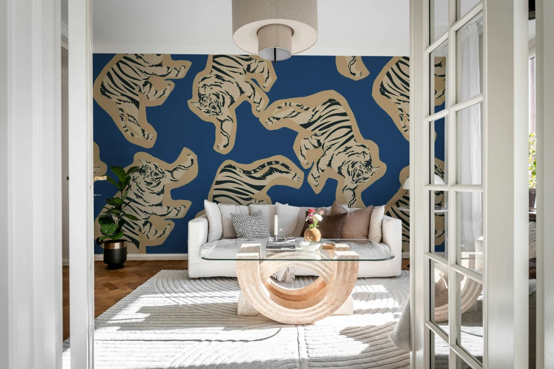 Bold Blue Tigers