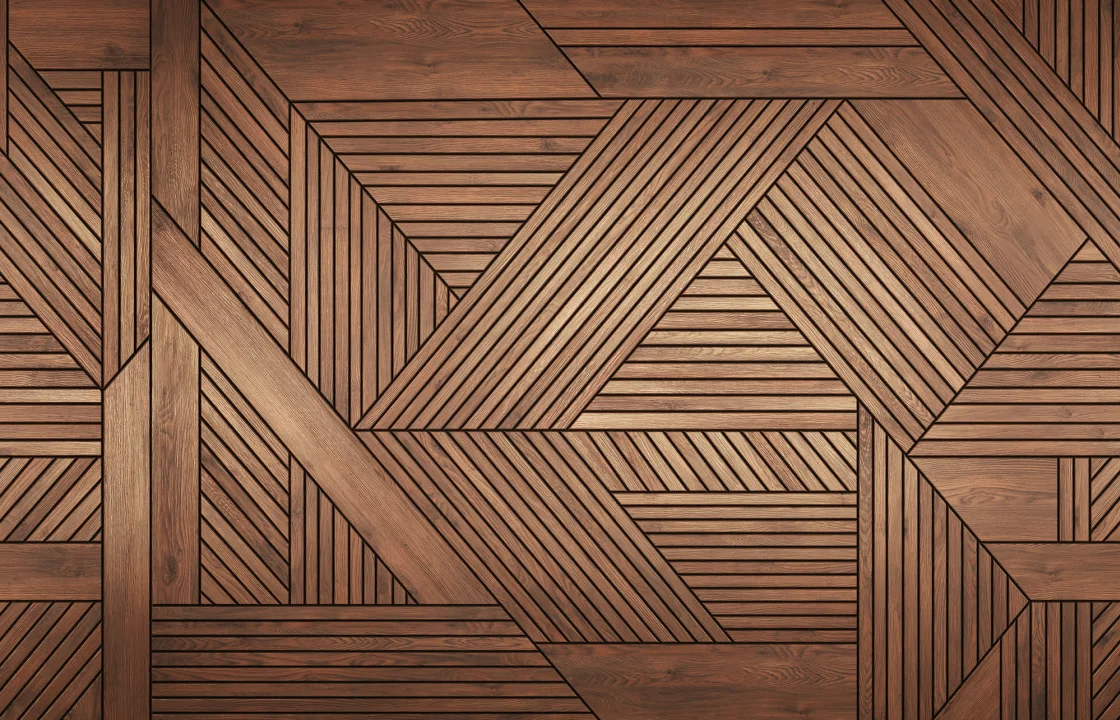 Teakholz-Kunstfertigkeit