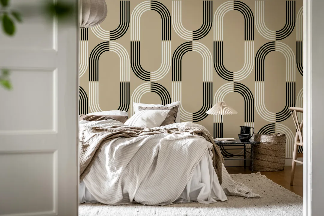 Beige Retro Chic