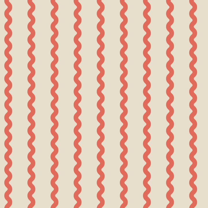 Bold Red Waves