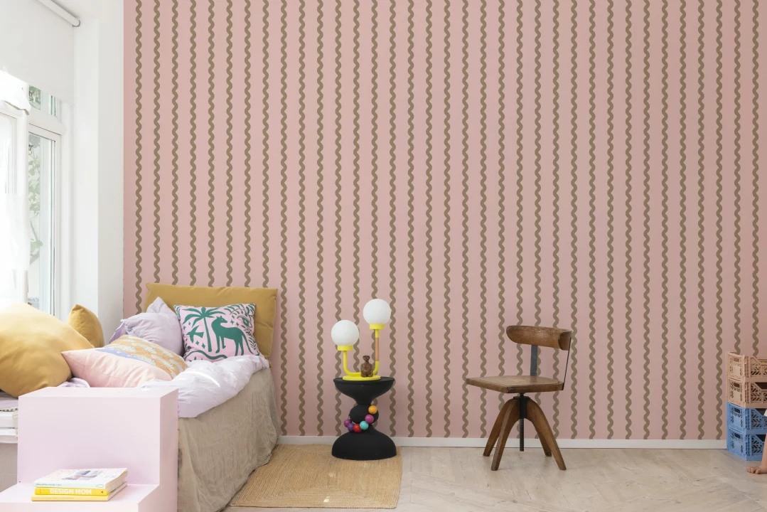 Soft Pink Waves