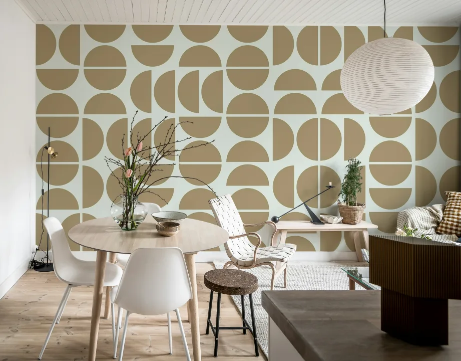 Chic Beige Geometry
