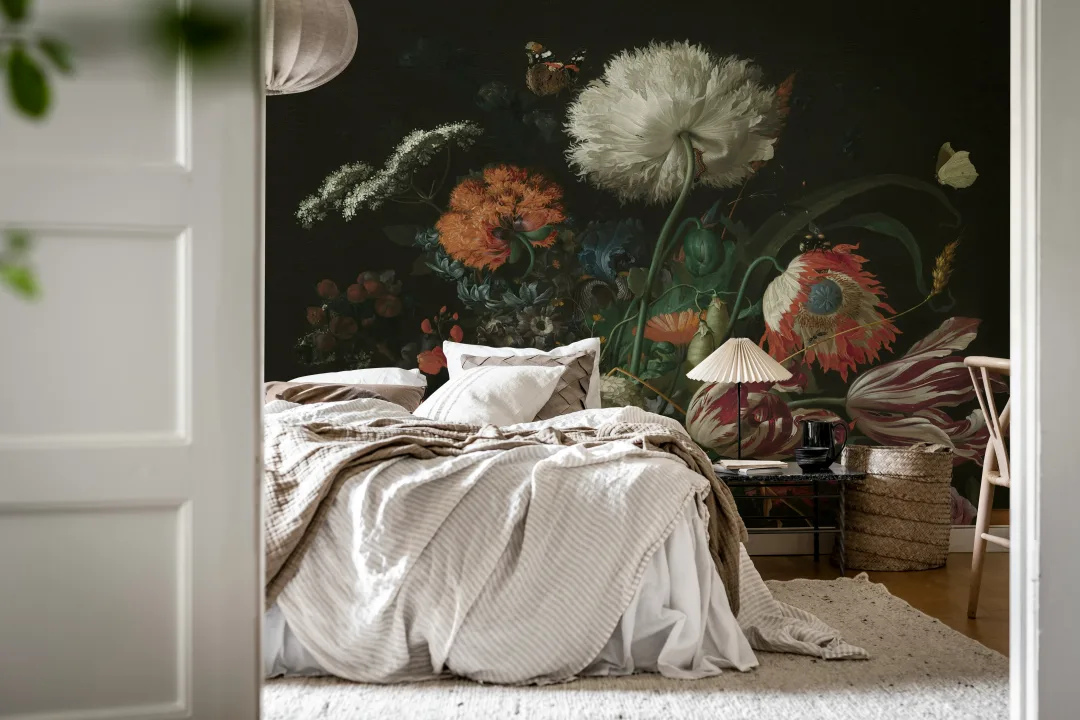 Elegância floral dramática