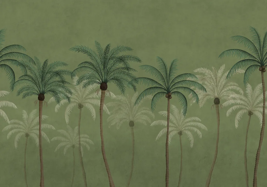 Paisaje de ensueño frondoso