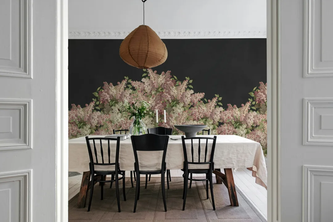 Élégance florale dramatique