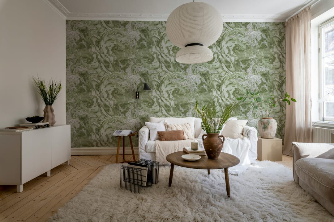 Majesté en Marbre Vert