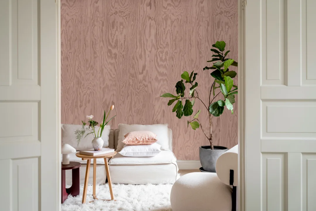 Pink Woodgrain Elegance