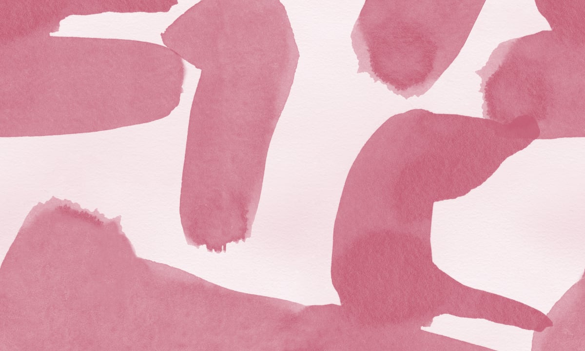 Joie abstraite en rose