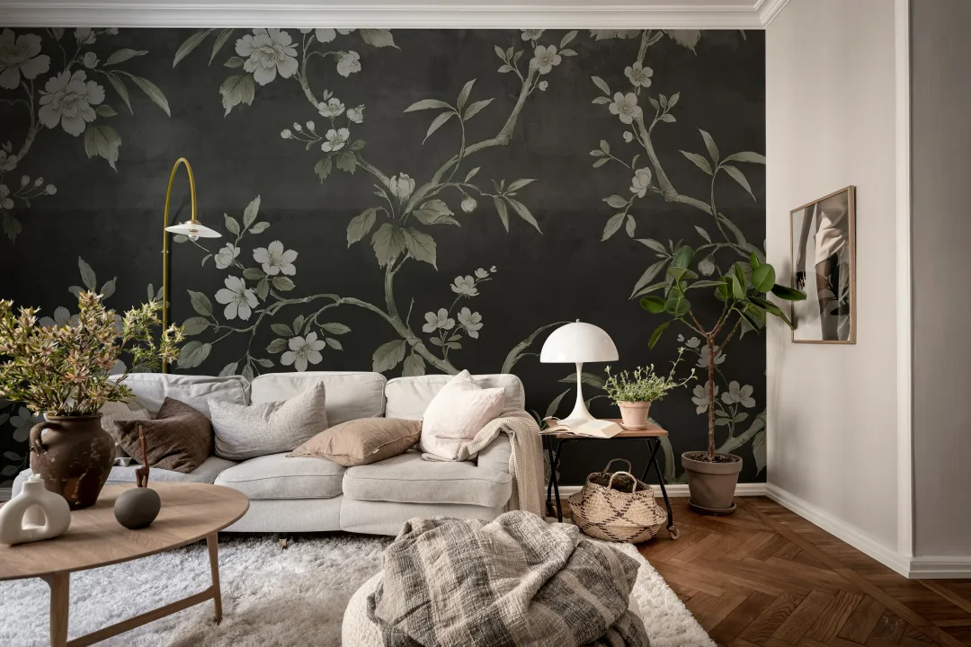 Fiori di cemento in una notte audace