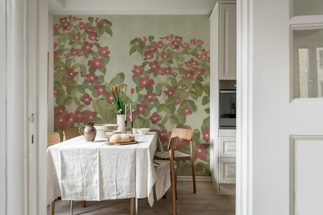 Fleurs Invitantes en Rouge