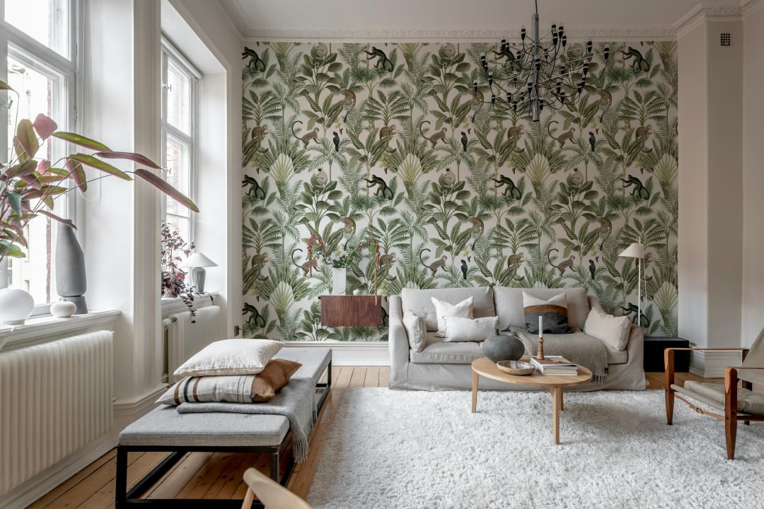 Frodig grøn jungle