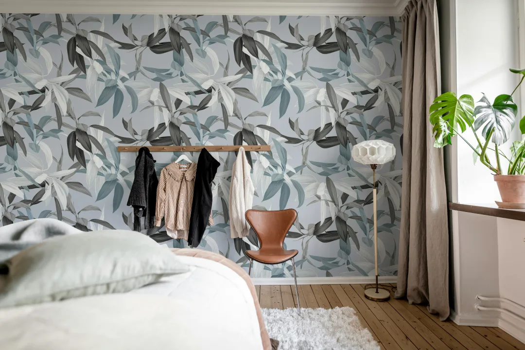 Elegante blauwe lelies