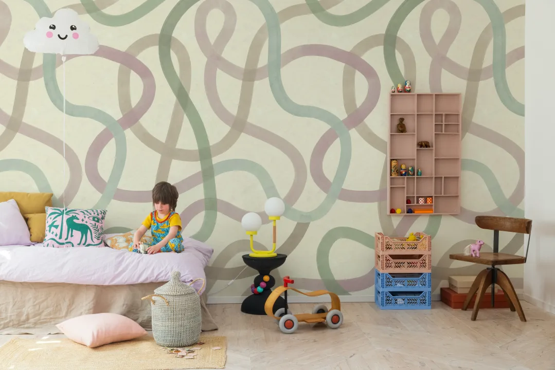 Playful Pastel Serpentine Adventure