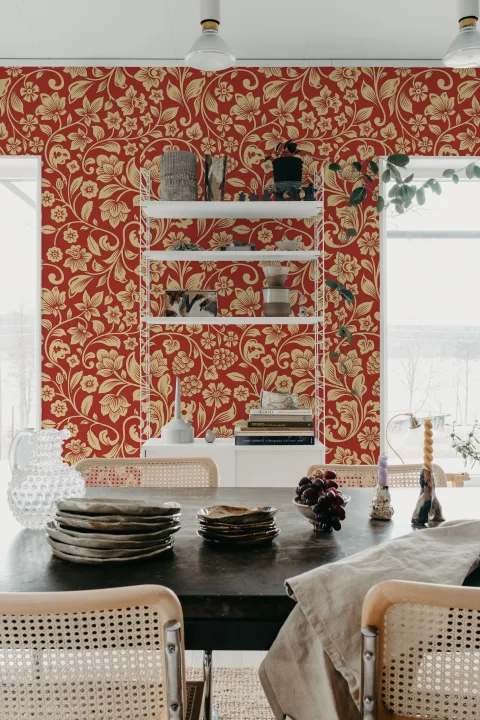Splendeur florale vintage