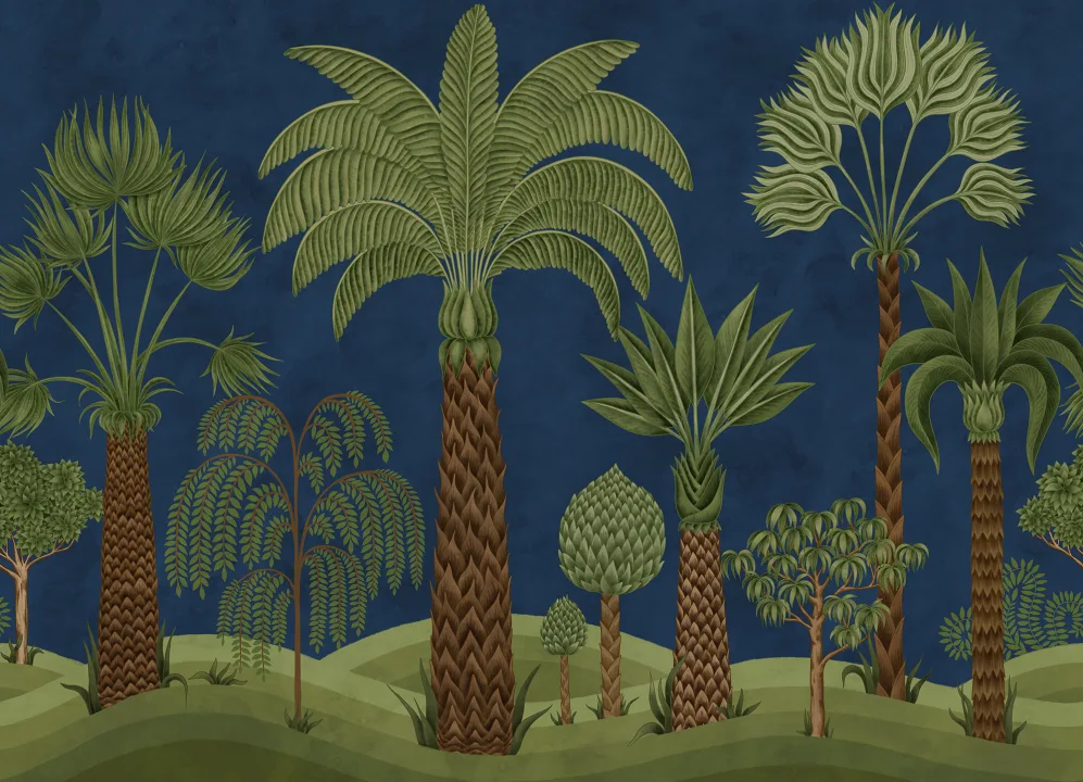 Paisaje onírico tropical