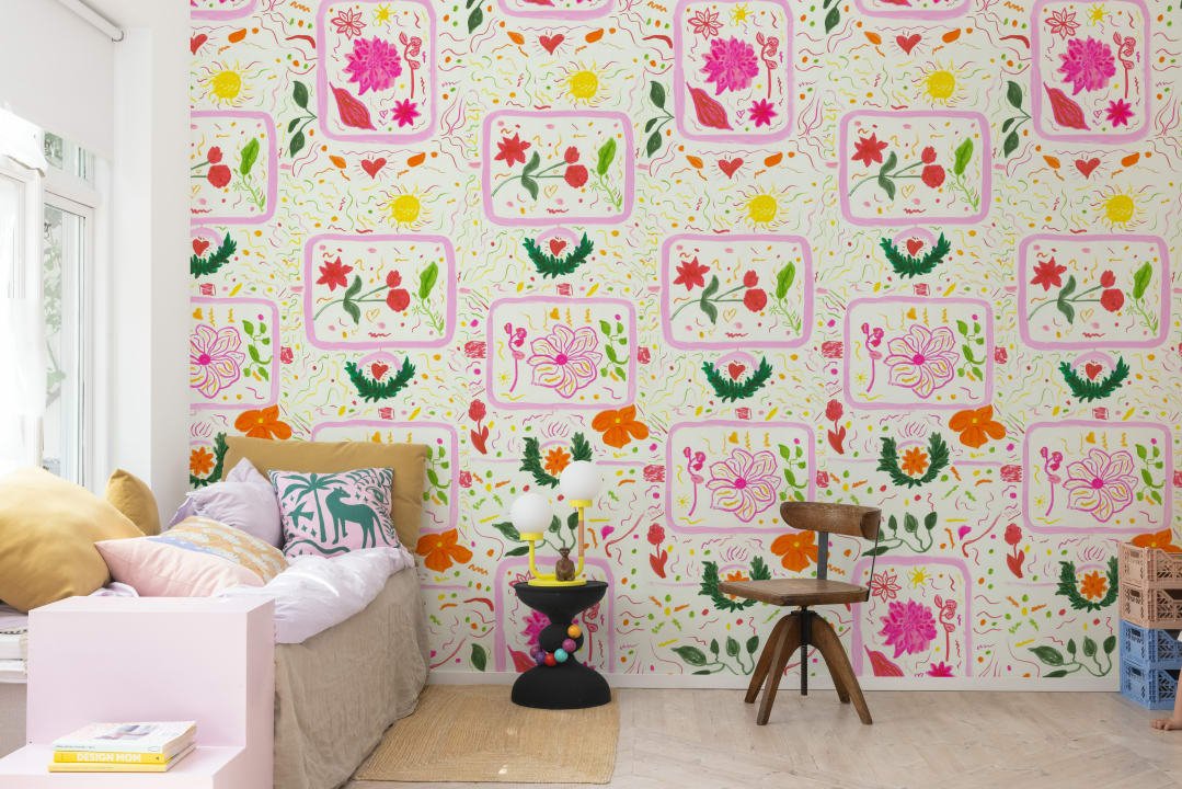 Rebel Walls x John-John: Romantic Reverie in Pink