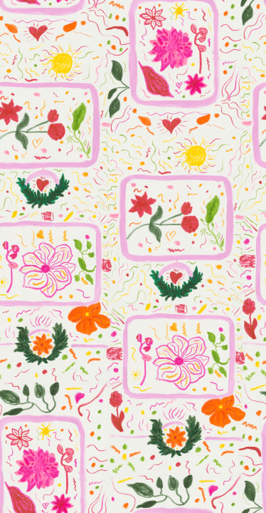 Rebel Walls x John-John: Romantic Reverie in Pink