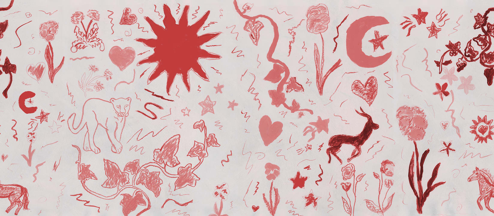Rebel Walls x John-John: Chroma Unleashed in Red