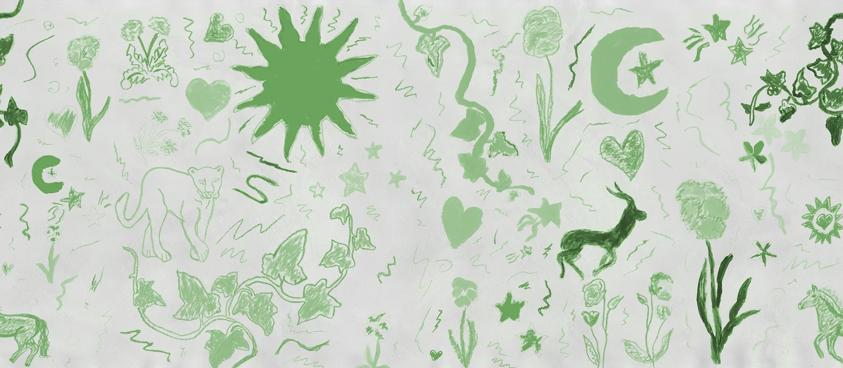 Rebel Walls x John-John: Verde encantado de Chroma