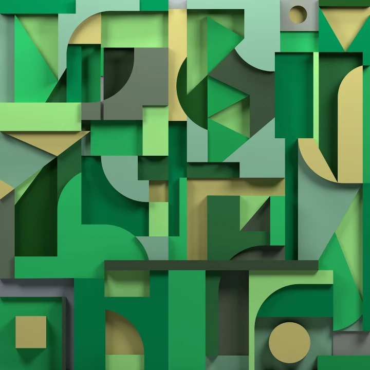 Geometrisk grøn