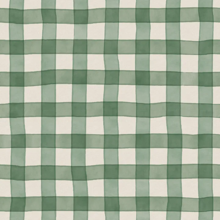 L'élégance intemporelle avec le vichy vert
