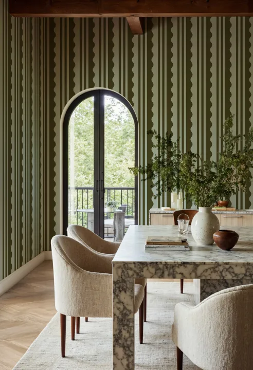 Elegancia ondulada