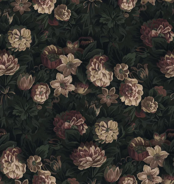 Élégance florale vintage