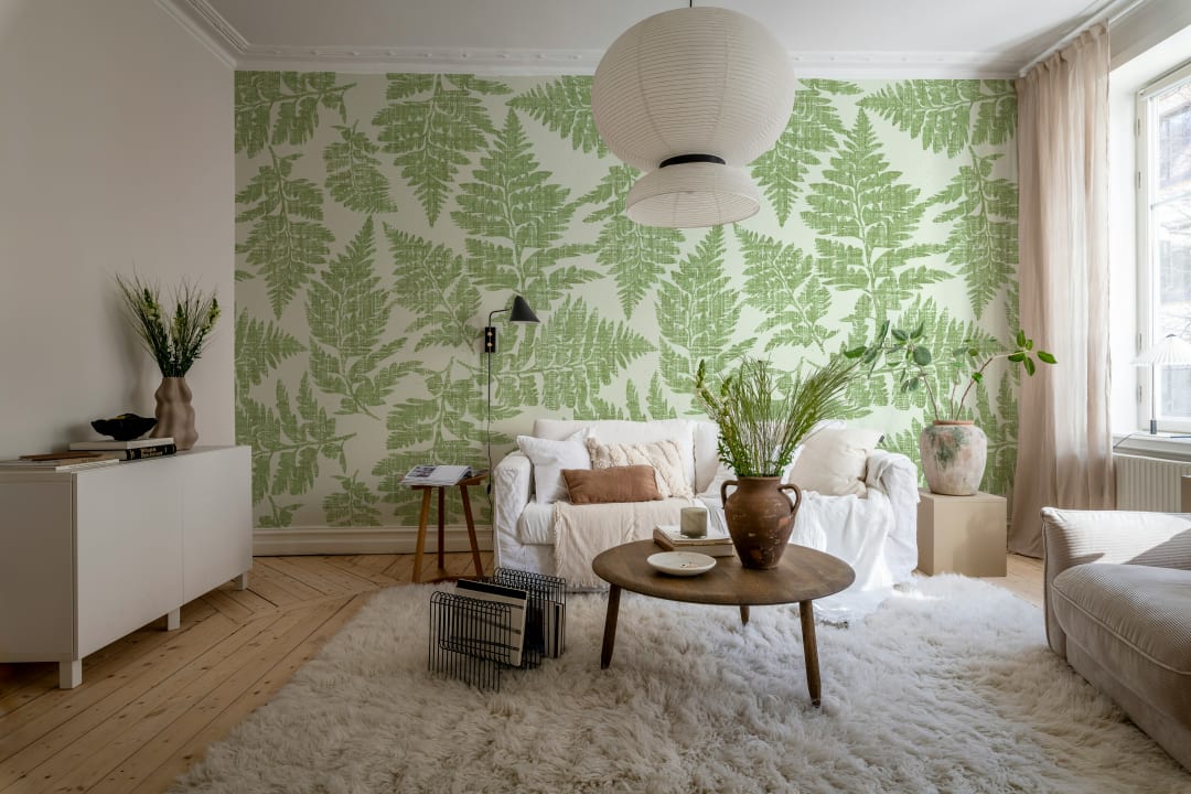 Prigrlite Prirodu uz Naš Zeleni Fern Print