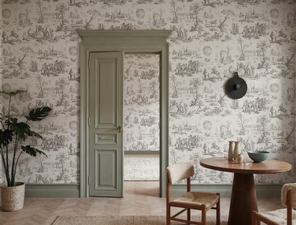 Timeless Heritage Toile en negro