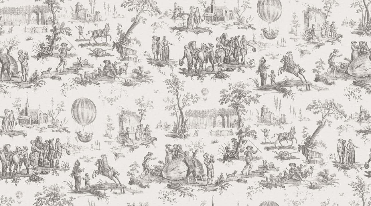 Timeless Heritage Toile en negro