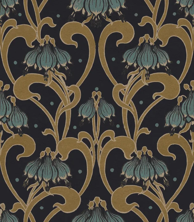 Abbracciate l'eleganza con l'Art Nouveau floreale