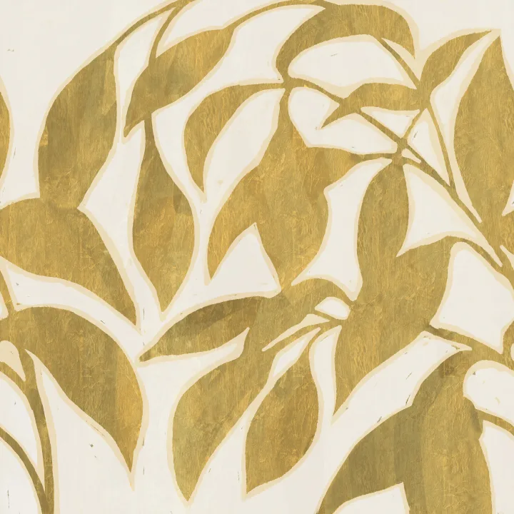 Elegans med gyllene blad