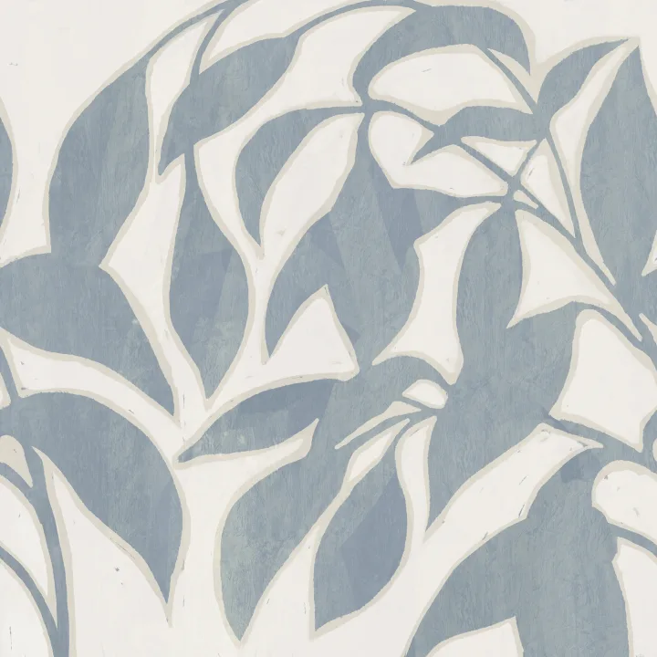 Blue Leaf Elegance