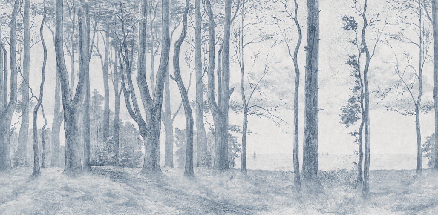 Embrassez la Sérénité de Blue Woodland
