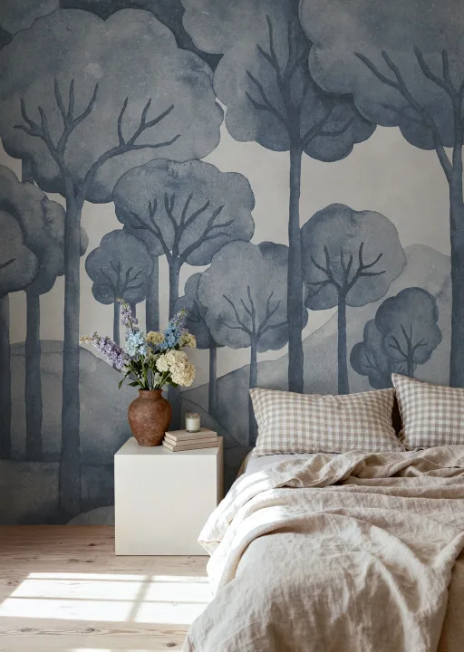 Enchanting Blue Woods