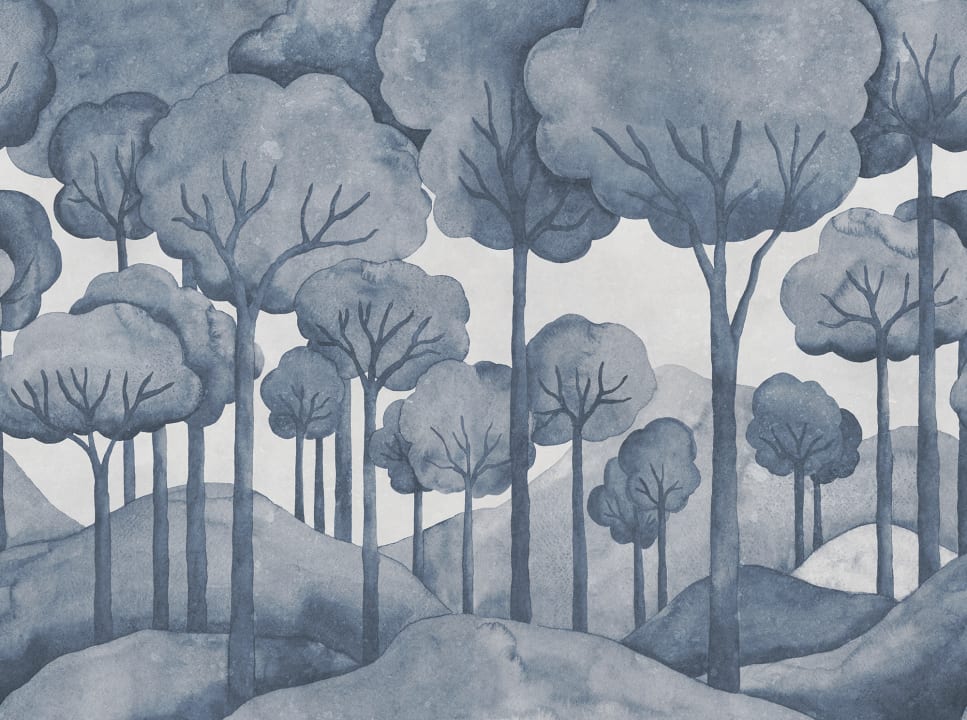 Enchanting Blue Woods
