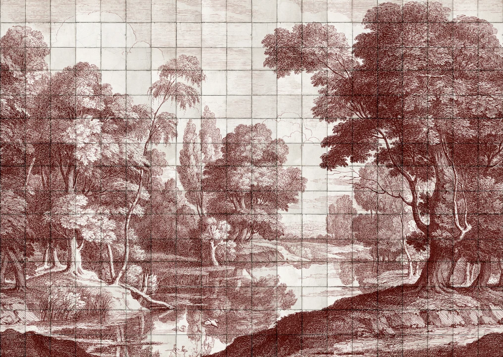 Timeless Elegance with Porcelain Landscape