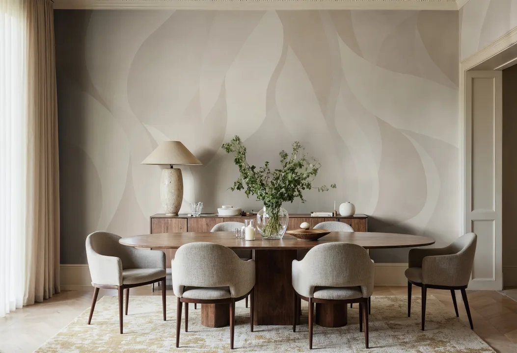 Ignite Your Walls with Velvet Flames