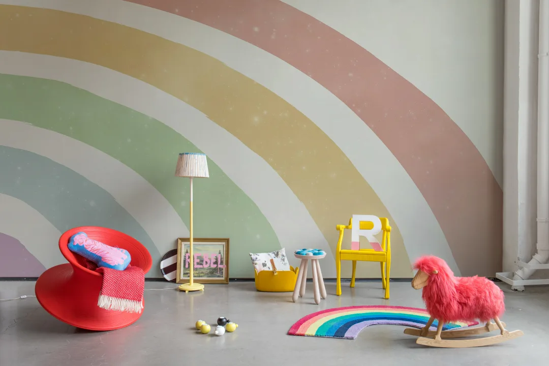 Radiate Joy with a Shimmering Rainbow