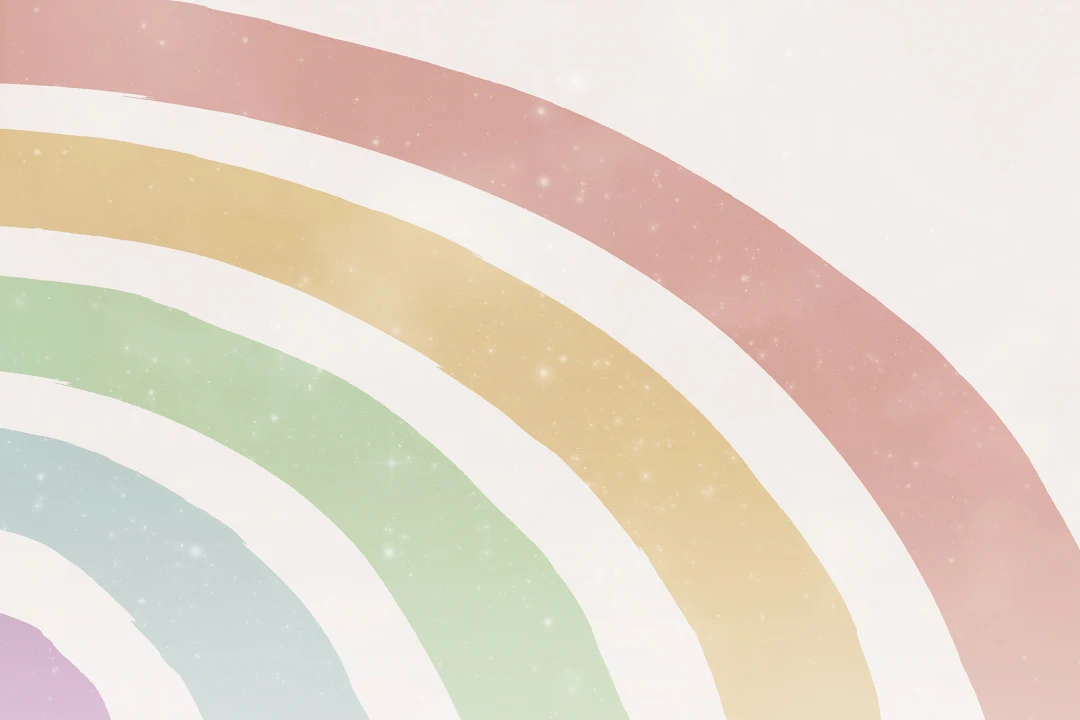Radiate Joy with a Shimmering Rainbow