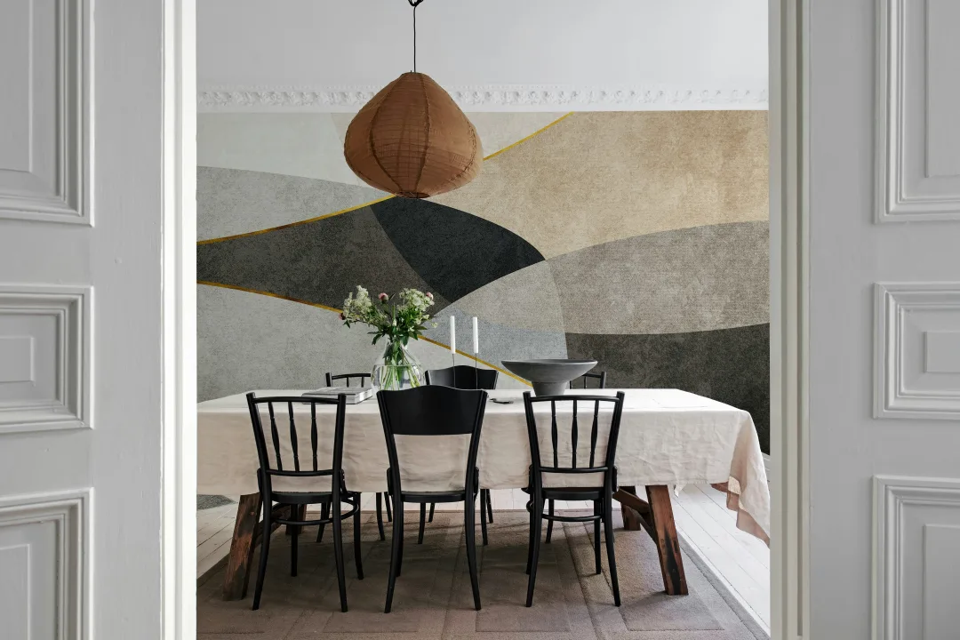Elegancja w geometrycznym stylu