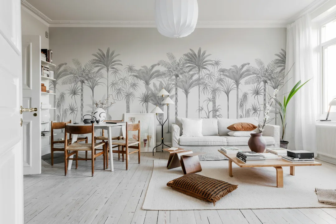 Embrace Tranquility with Playful Palms