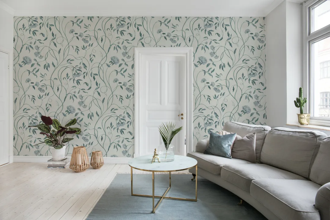Graceful Peony Vines