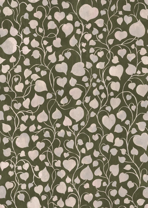 Entwined Heart Leaves