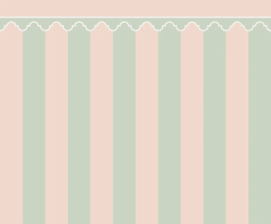 Pastelcharme met Strepenelegantie