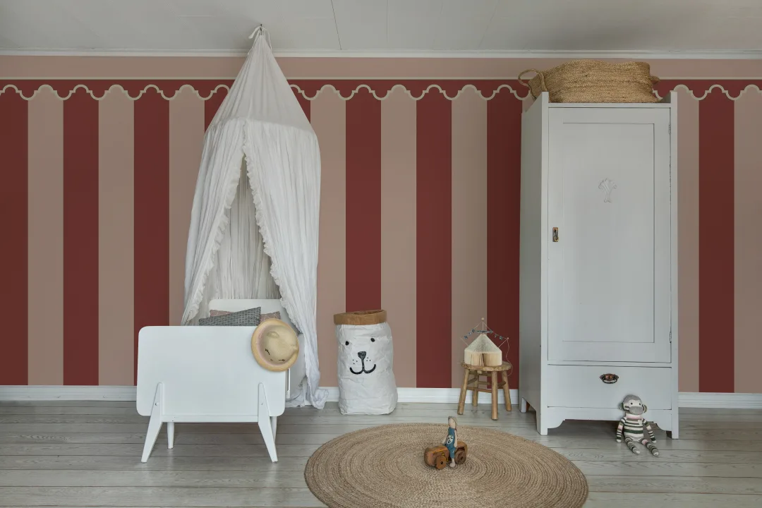 Chateau Elegance in Stripes