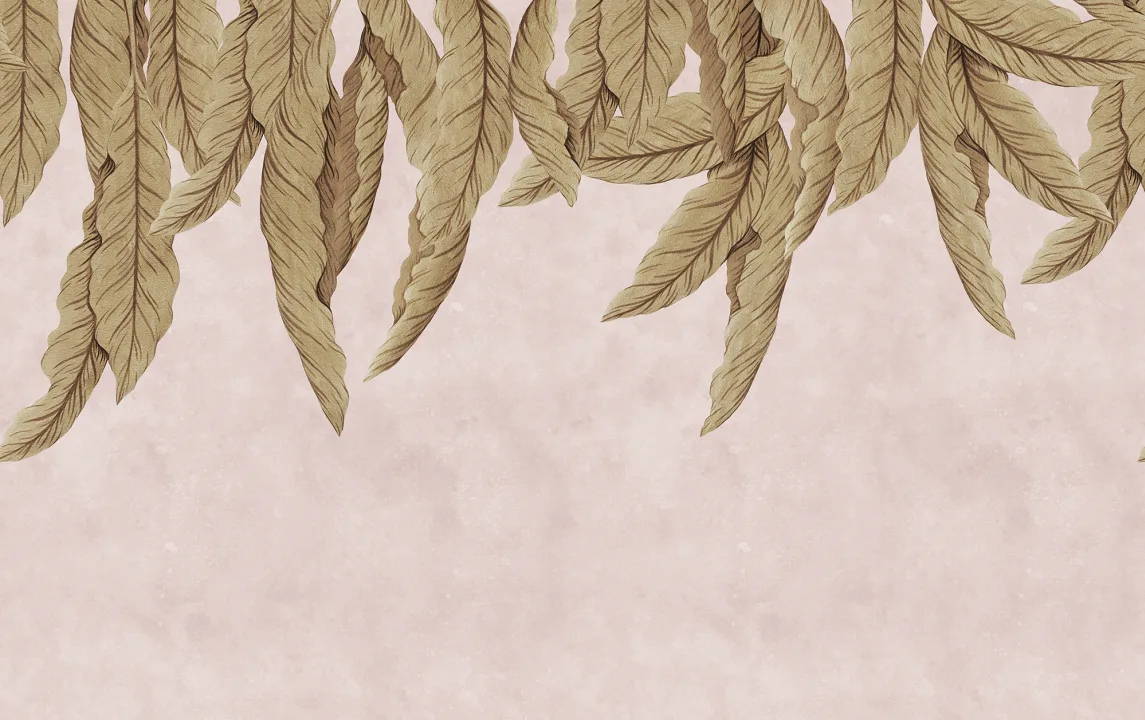 Embrace Tranquil Tones with Hanging Palms
