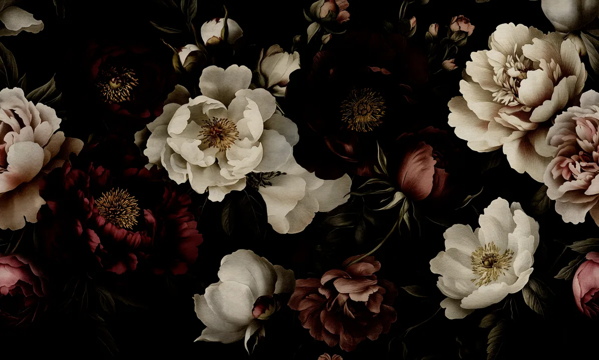 Embrace Vintage Charm with Floral Grace