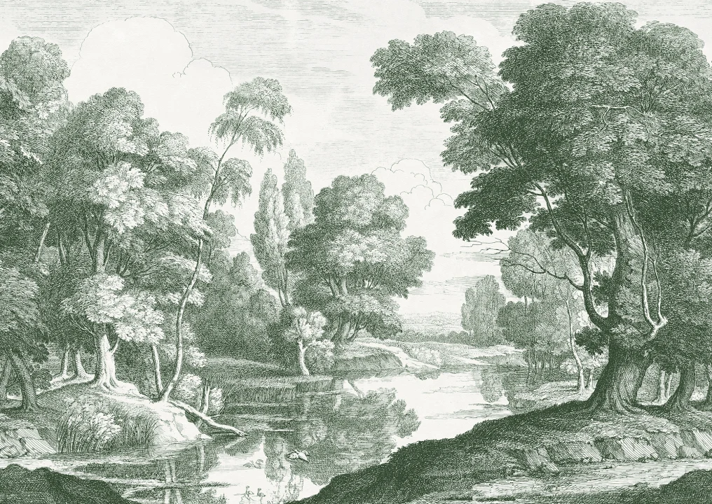 Entfliehen Sie in einen friedlichen Etching Park